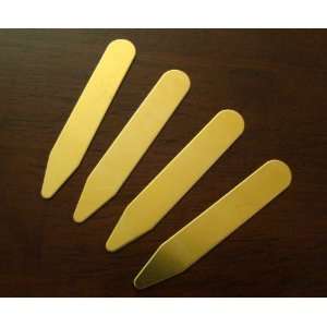  16 Polished Gold Collar Stays 