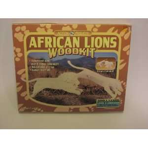  Woodkit   African Lions Toys & Games