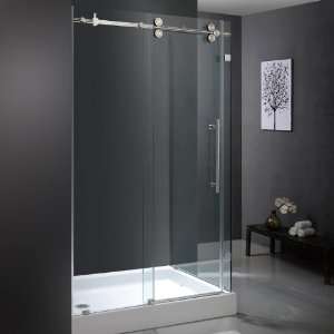   Steel Shower Enclosures 36Â x 48Â Frameless 3/8 Clear or Fros