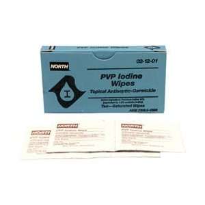 North Pvp Iodine Wipe 10/pk North First aid Refill  