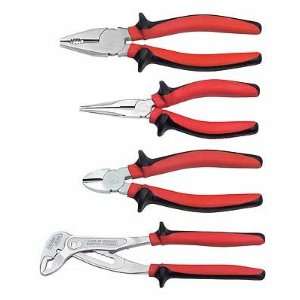  Wiha 32994 ComfortGrip Pliers and Cutters Set, 4 Piece 