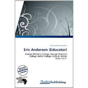    Eric Anderson (Educator) (9786137868959) Erik Yama Étienne Books