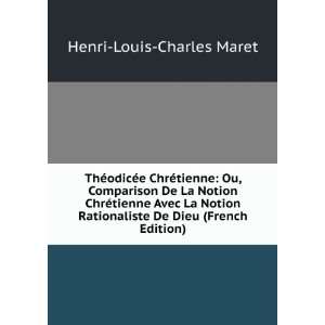   De Dieu (French Edition) Henri Louis Charles Maret Books