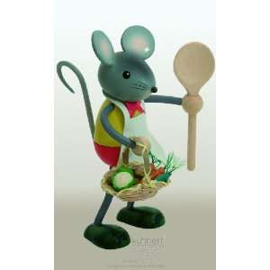  Gluttony Stevy with Wooden Spoon and Vegetables Arts 
