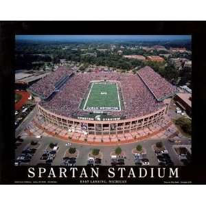  NCAA Michigan State Spartans Spartan Stadium Aerial 