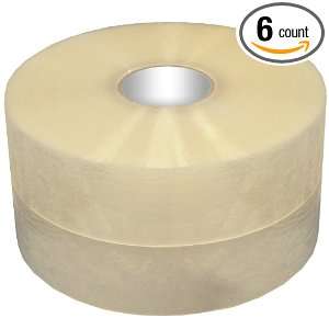 Clear Hot Melt Packaging Tape 1.7 mil, 2 x 1000 yds; 48mm x 914m 