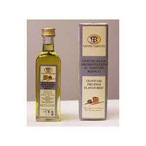 Savini Tartufi White Truffle Olive Oil, 1.859 Ounce Glass Bottle 