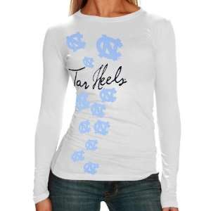  My U North Carolina Tar Heels (UNC) Ladies White Elemental 