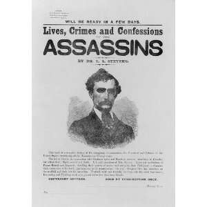   Assassins of Abraham Lincoln,By Dr L.L. Stevens,1865