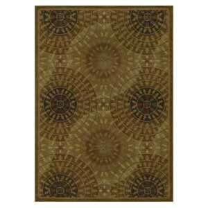  Dalyn Innovations IN112 Gold Contemporary 710 Area Rug 