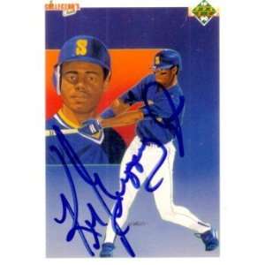  Ken Griffey Jr. autographed Seattle Mariners 1990 Upper 