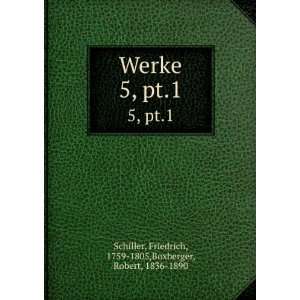   Werke. 5, pt. 1 Adalbert, 1805 1868 Stifter  Books
