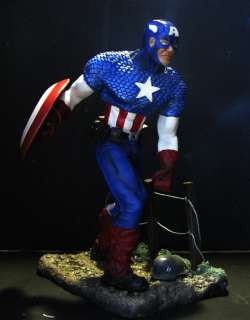 Captain America 1/5 scale Statue comiquette nt sideshow bowen or 