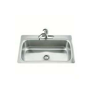  Kohler K 3373 3 Verse Single Basin Kitchen Sink