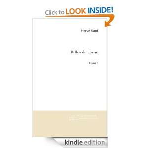 Billes de Clone (French Edition) Herve Sard  Kindle Store