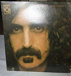 Frank Zappa Apostrophe lp vinyl stereo quad very RARE  