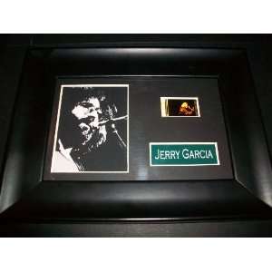 JERRY GARCIA Framed Film Cell Display Collectible Movie Memorabilia 