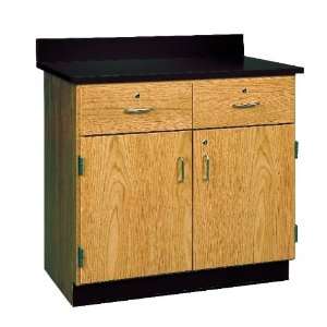 Diversified Woodcrafts 106 3622 Solid Oak Wood Base Cabinet with 2 