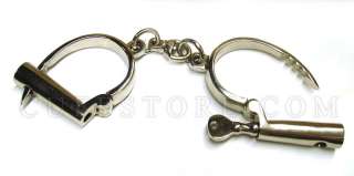KUB Adjustable Darby Antique Replica Handcuffs 1 Large  