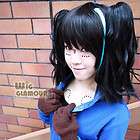 Anime Cosplay Short Black Basic Hair Wig Ponytail MB103 items in 