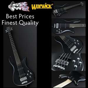 Warwick Artist Series Robert Trujillo 4 String Black Satin Bass Guitar 