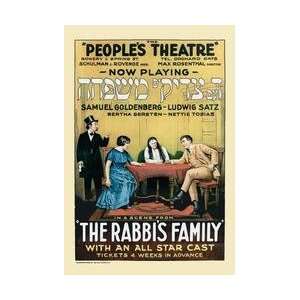  The Rabbis Family 20x30 poster