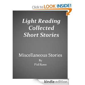 Collected Short Stories Philip Rowe  Kindle Store