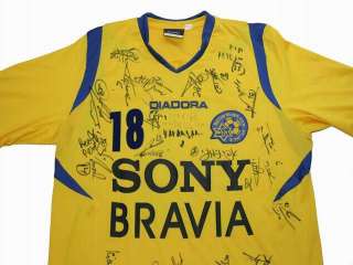 Authentic Maccabi Tel Aviv Signed Football Soccer Player Shirt Jersey 