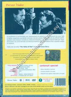 SHERLOCK HOLMES LA VALLE DEL TERRORE 1962   DVD NUOVO  