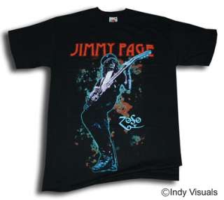 Jimmy Page Led Zeppelin Stormtrooper Zoso T Shirt  