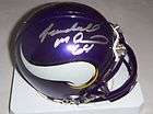 Minnesota Vikings Ron Yari autographed mini helmet  