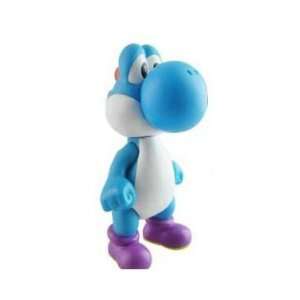  Nintendo Super Mario Bros. 9 inch Blue Yoshi Vinyl Action 