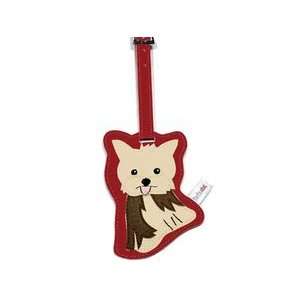  FouFou Dog US0006 Yorkshire Terrier Luggage Tag Office 