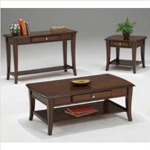   Bernards 8608 Broadway 3 Piece Table Set in Cherry Furniture & Decor