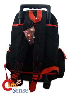 Marvel Iron Man 16 Large Roller School Backpack/Bag  