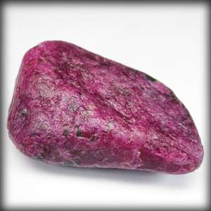 60.15ct. NATURAL CRYSTAL RED LONGIDO RUBY ZOISITE ROUGH  