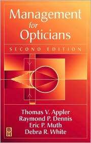 Management for Opticians, (0750697563), Thomas V. Appler, Textbooks 