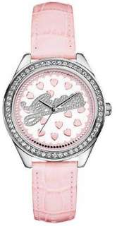 Guess U75058L1 Pink Croco Leather Ladies Watch New  