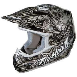   Carbon Helmet , Color Black/Silver, Size Sm XF73 4010S Automotive