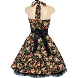 50s Rockabilly PinUp Swing Prom Floral Dress New 8 16  