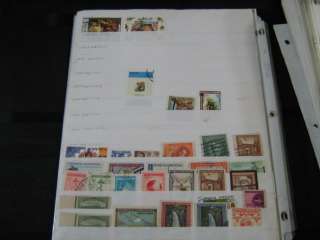 WORLD HOARD ON PAGES AS RECEIVED UNCHECKED (#661), LOTS OF STAMPS