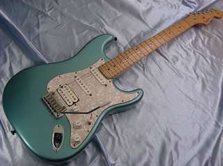 2000 Fender American Lonestar Stratocaster HSS Fat Strat USA Aqua 