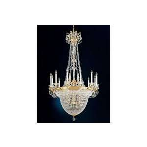 Schonbek 5082 44S Heirloom Silver La Scala Empire 22 Light Up Lighting 