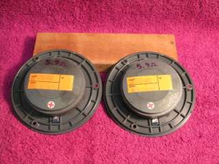pair EPI Tweeters 0940 high frequency units  