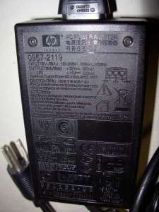HP AC POWER SUPPLY ADAPTER & CHORD 0957 2119  