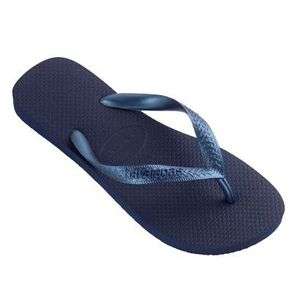 NEW HAVAIANAS 2012 TOP METALLIC NAVY BLUE   ALL SIZES  