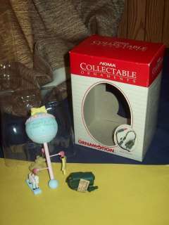   Collectable Motion Baby 1st Rattle Christmas Ornament Works  