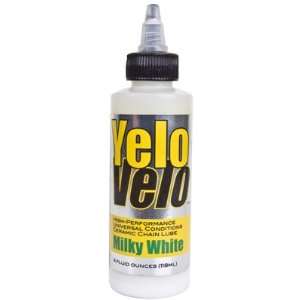  Yelo Velo Milky White Lube, 4 oz. Bottles, Box of 12 