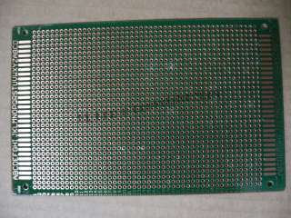 1x PCB Printed Circuit Board 14x9 cm for 3mm 5mm superflux LED DIY 