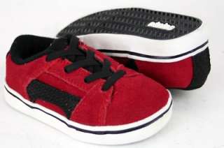 Etnies Boys Toddler RSS Shoes Size 6T Red/Black  
